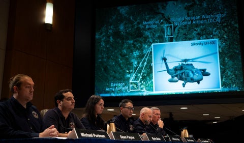 Colisión helicóptero y avión en EEUU