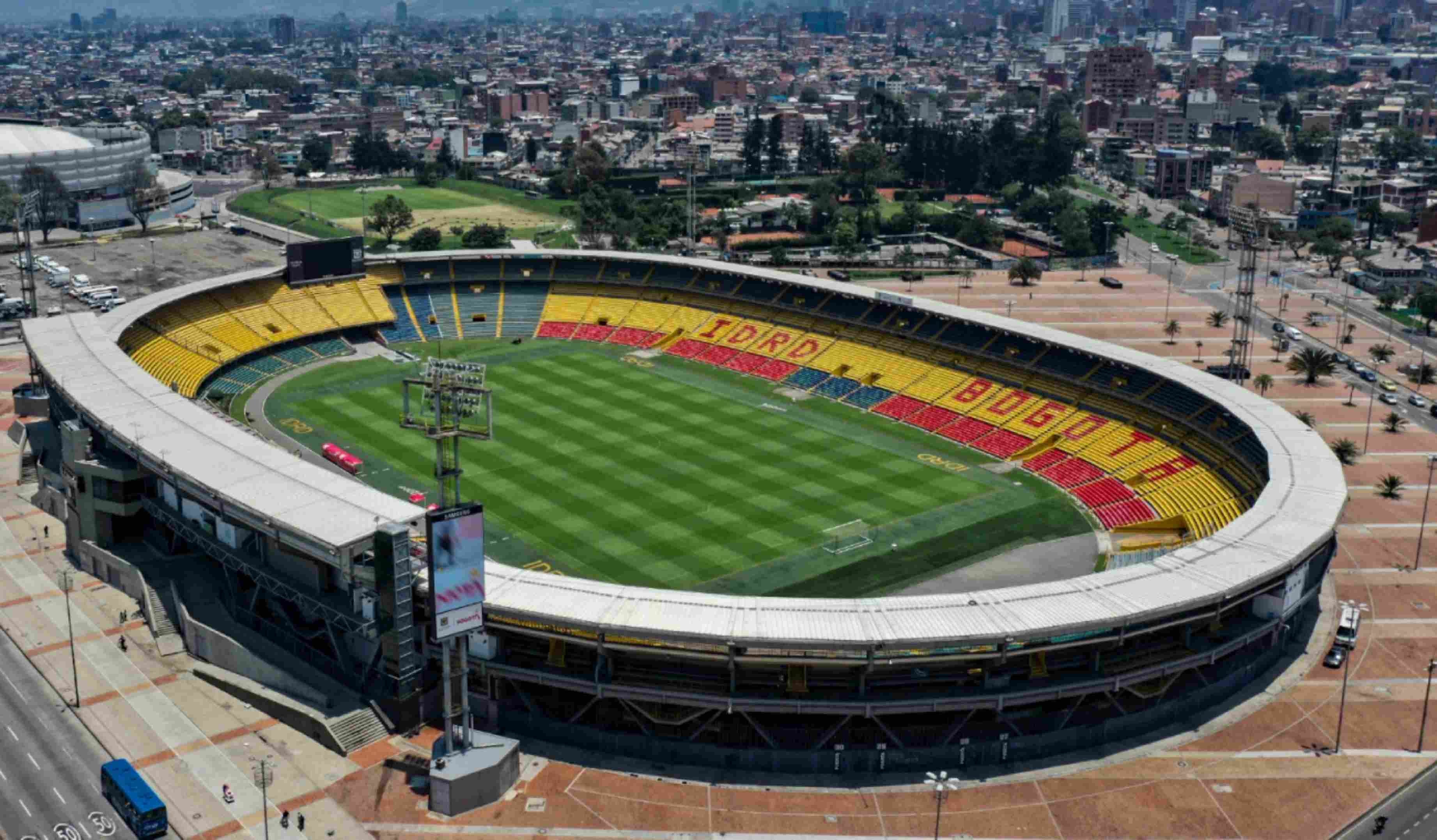 Panorámica del actual estadio El Campín