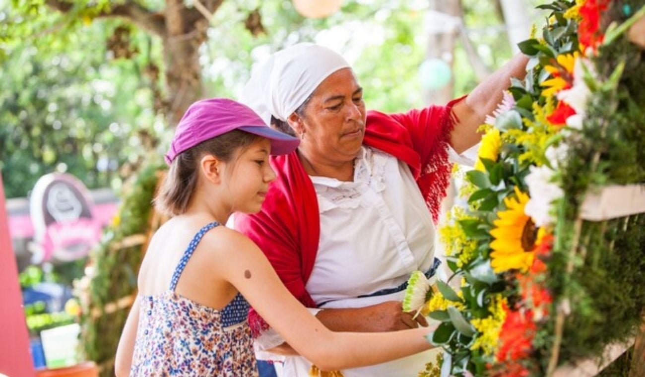 SANTA ELENA, corazón de la Feria de las Flores de MEDELLÍN