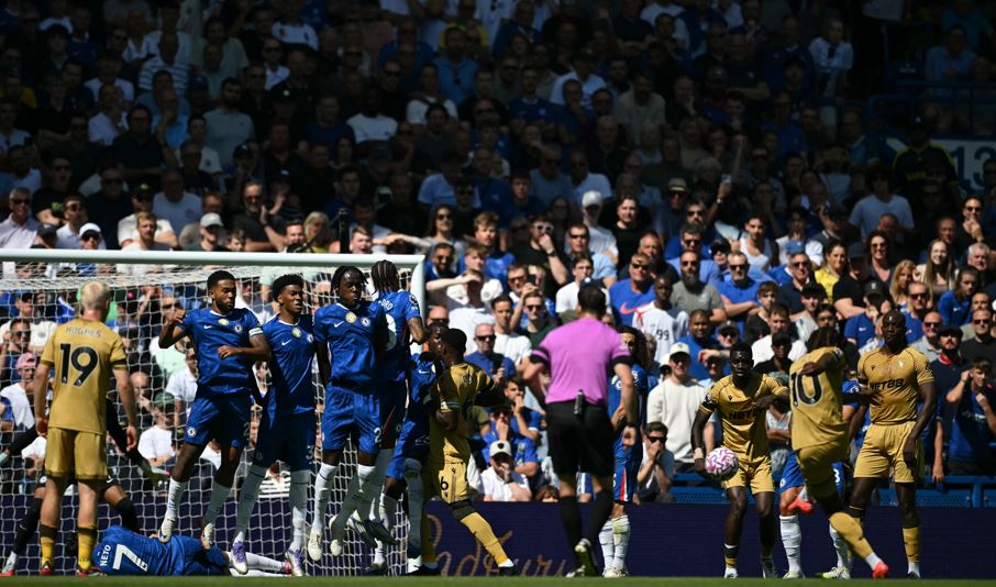 Gol del Crystal Palace en la Premier League que fue invalidado por el VAR