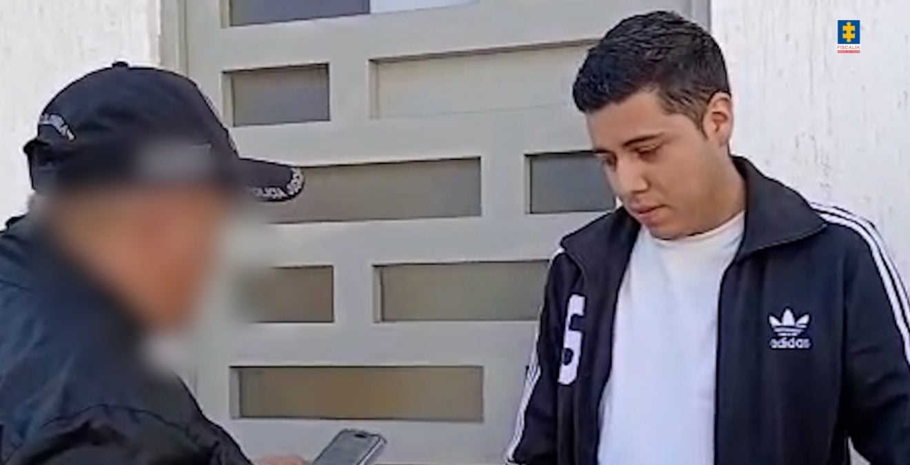 Óscar Santiago Gómez, presunto feminicida de Laura Camila Blanco