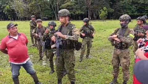 Militares secuestrados en Guaviare