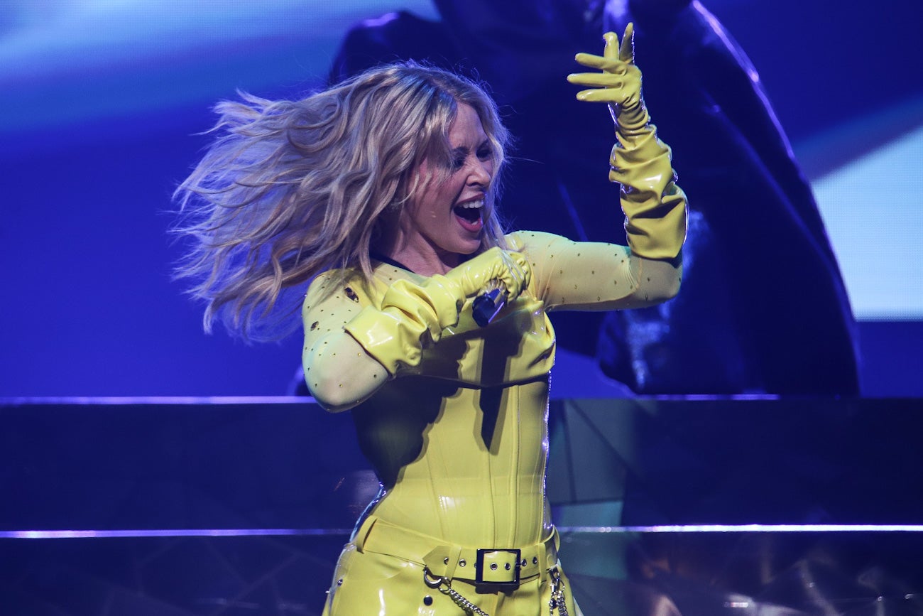 Kylie Minogue deslumbró a Bogotá con su “Tension Tour