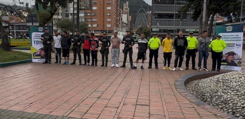 Capturados por la policía