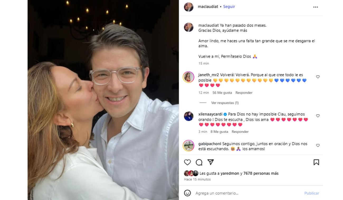 Esposa de Miguel Uribe a dos meses del atentado: Vuelve a mí