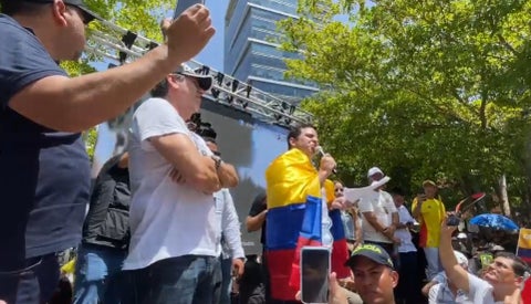 Manifestación en Barranquilla