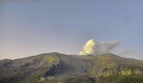 Reclamo urgente de autoridades de Villahermosa por mejoramiento de ruta de evacuación ante emergencia del Volcán Nevado del Ruiz