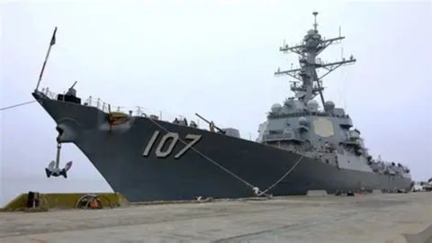Ejército norteamericano en el mar caribe