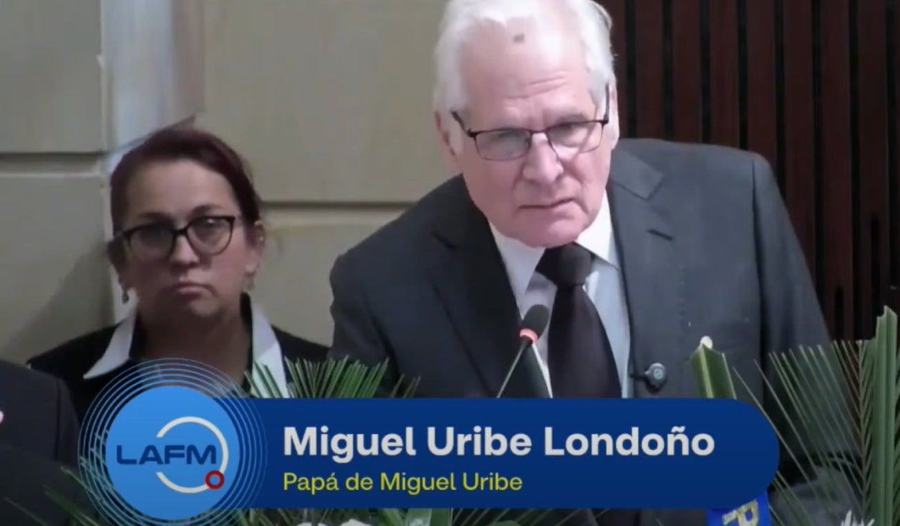 Padre de Miguel Uribe: Así fue el discurso hoy 13 de agosto