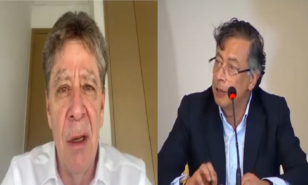 Bruce Mas Master y presidente Gustavo Petro