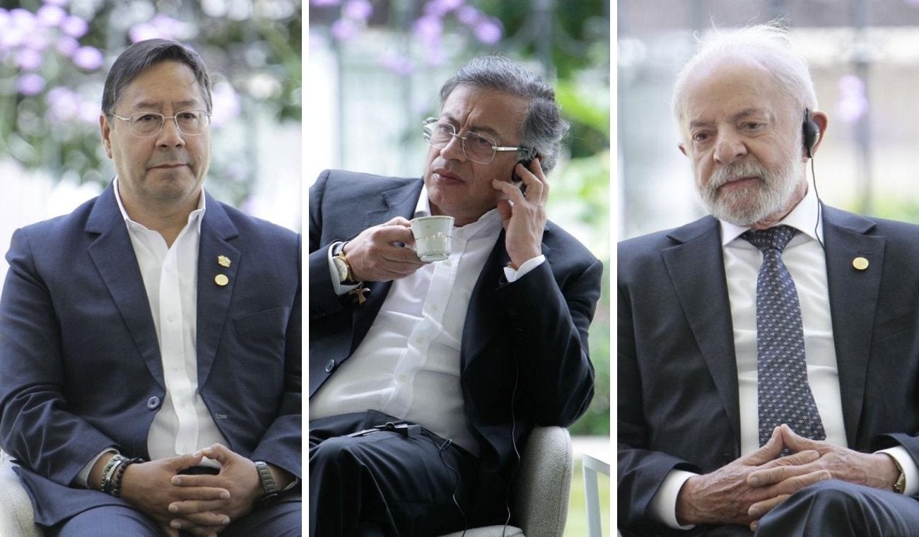 Presidentes de países amazónicos