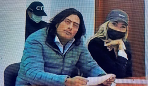 Nicolás Petro y Day Vásquez