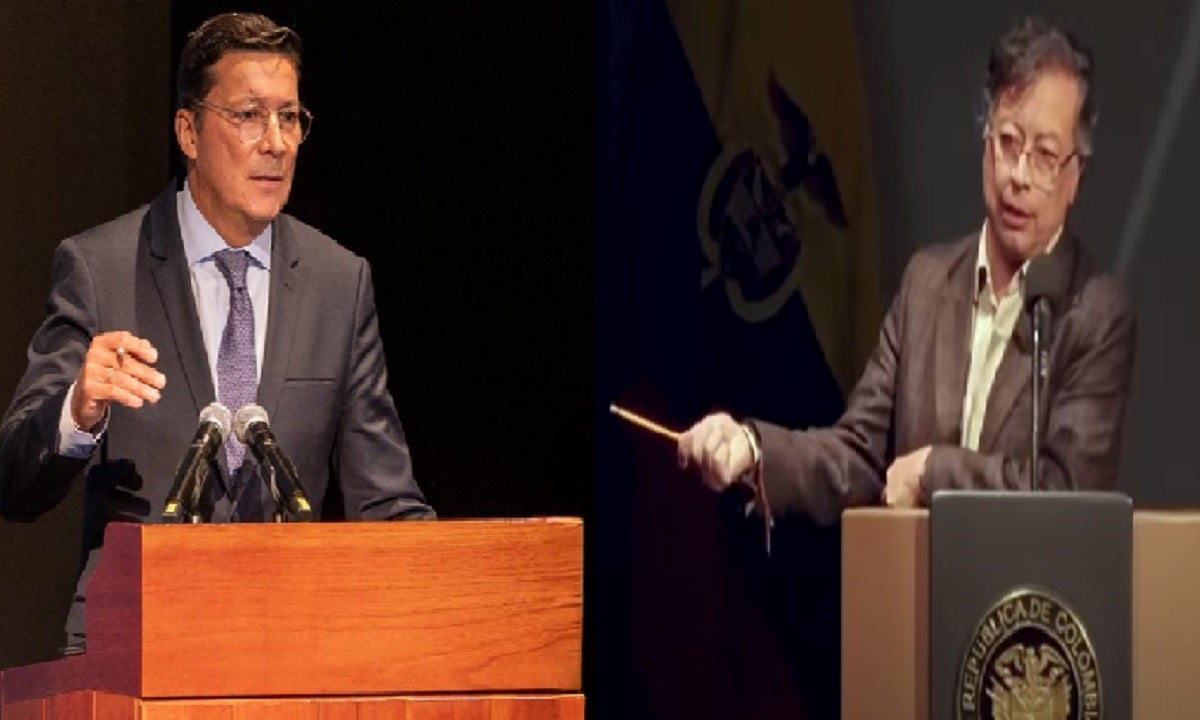 Hernán Penagos y Gustavo Petro