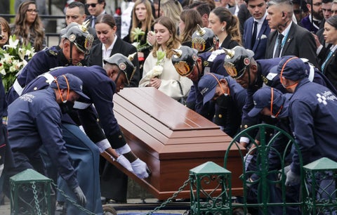 Sepultura de Miguel Uribe Turbay