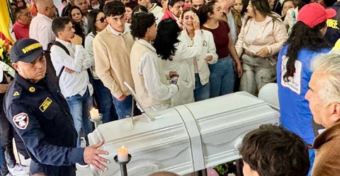 Velorio de Valeria Afanador - Cajicá