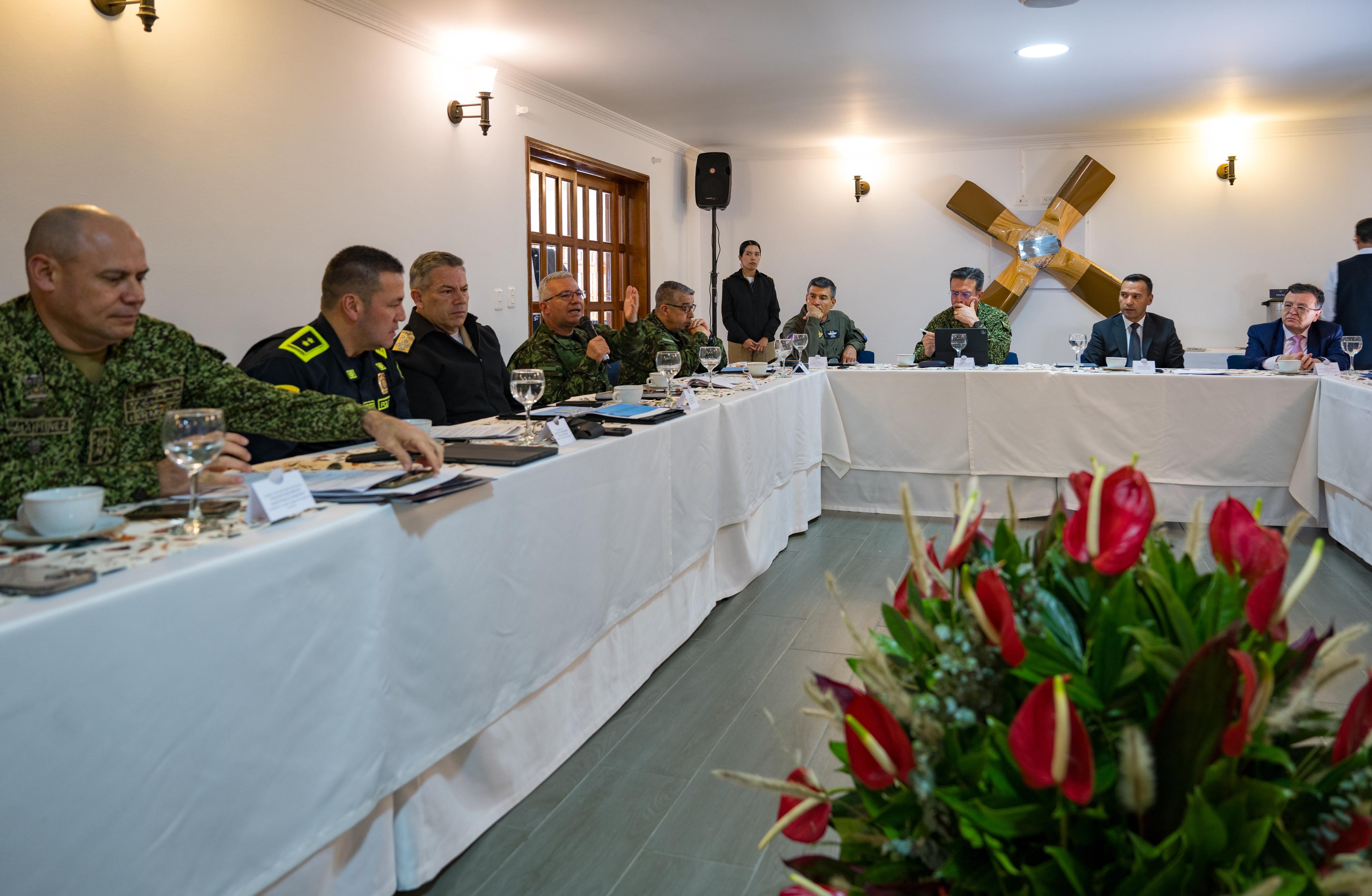 Ministro de Defensa y presidente de la JEP