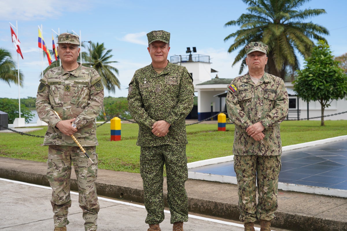 Los altos mandos militares se reunieron en Puerto Leguisamo, Putumayo