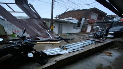 Fuertes lluvias y vendavales afectados varios municipios de la subregión de San Juan (Chocó)