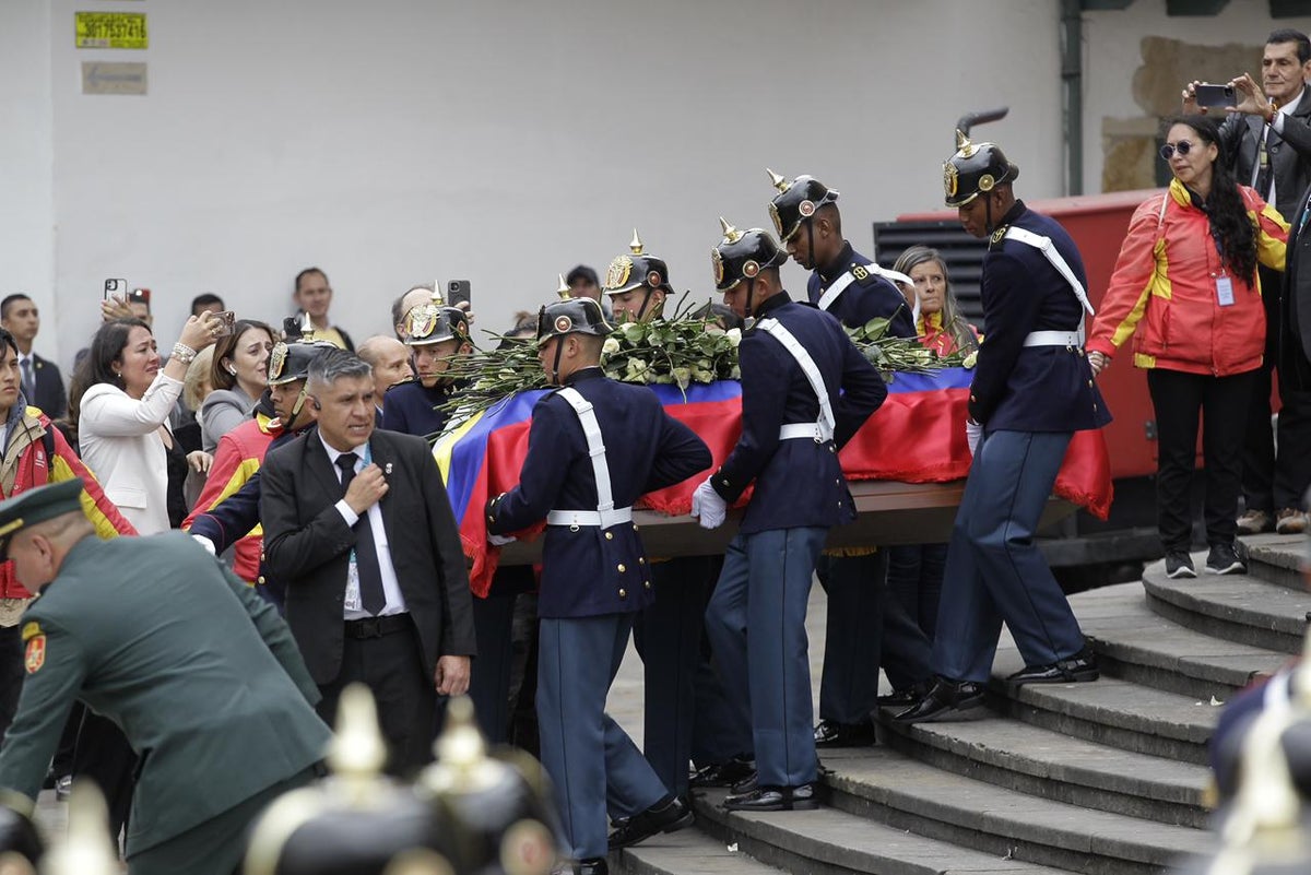 Honras fúnebres de Miguel Uribe
