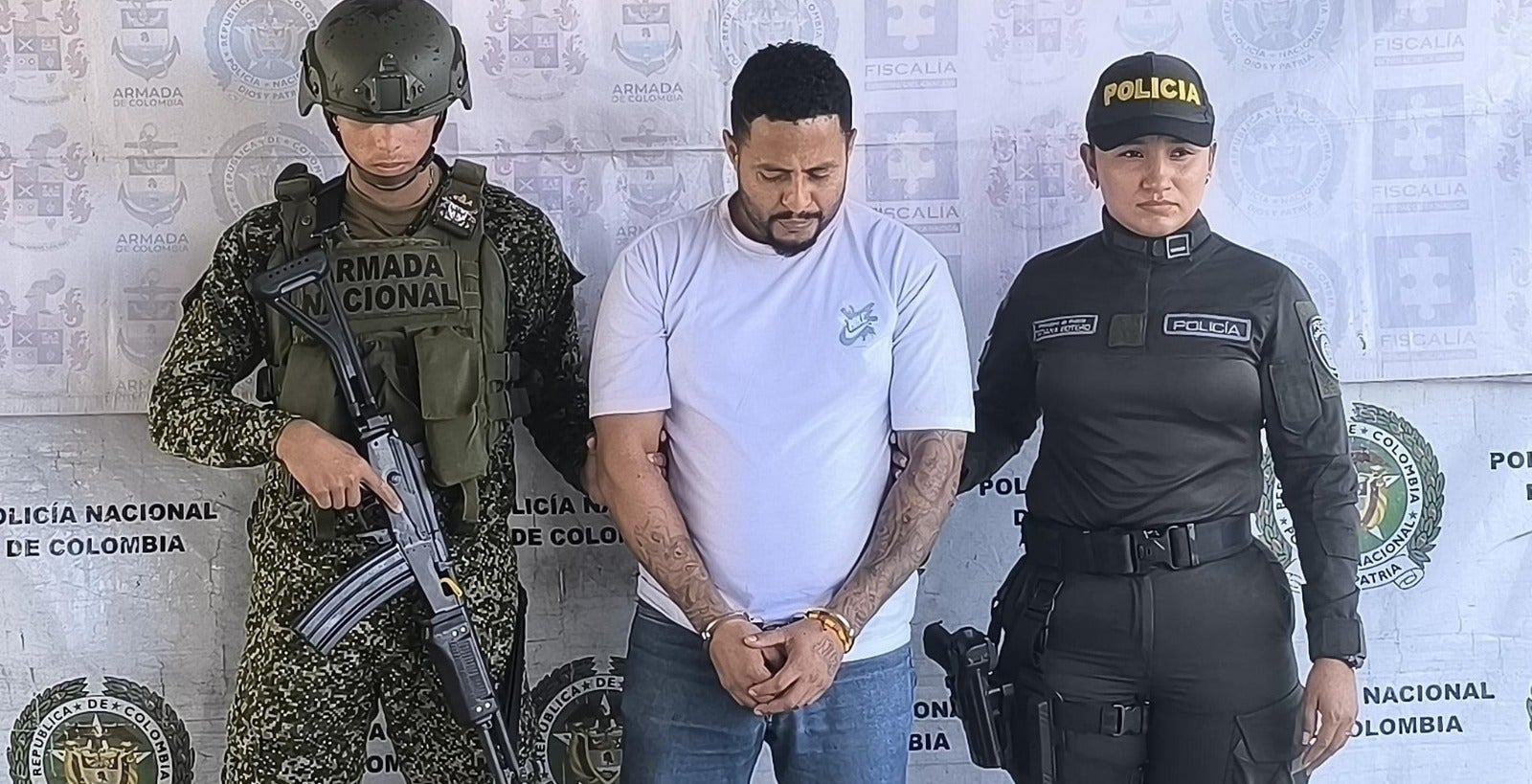 El detenido cuenta con múltiples antecedentes judiciales