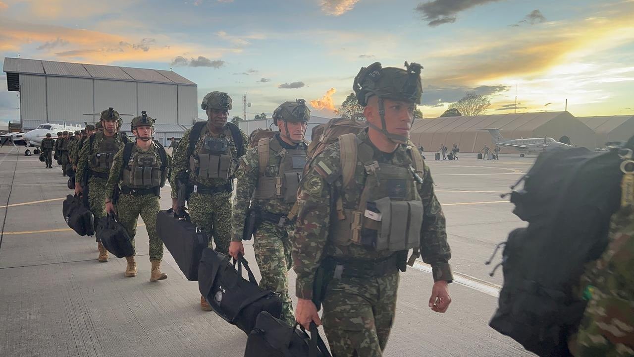 Estos comandos mitigaron el actuar de las disidencias de las Farc en El Plateado, Argelia, Cauca.