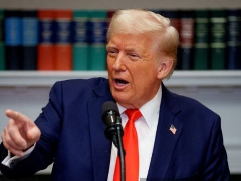 El presidente de Estados Unidos, Donald Trump, dirigirá, este miércoles, una "gran reunión" para abordar la situación de Gaza.