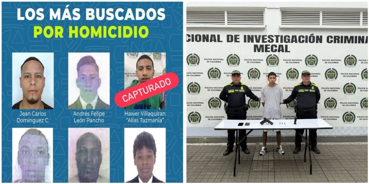 El detenido se encontraba en el cartel de los más buscados por el delito de homicidio