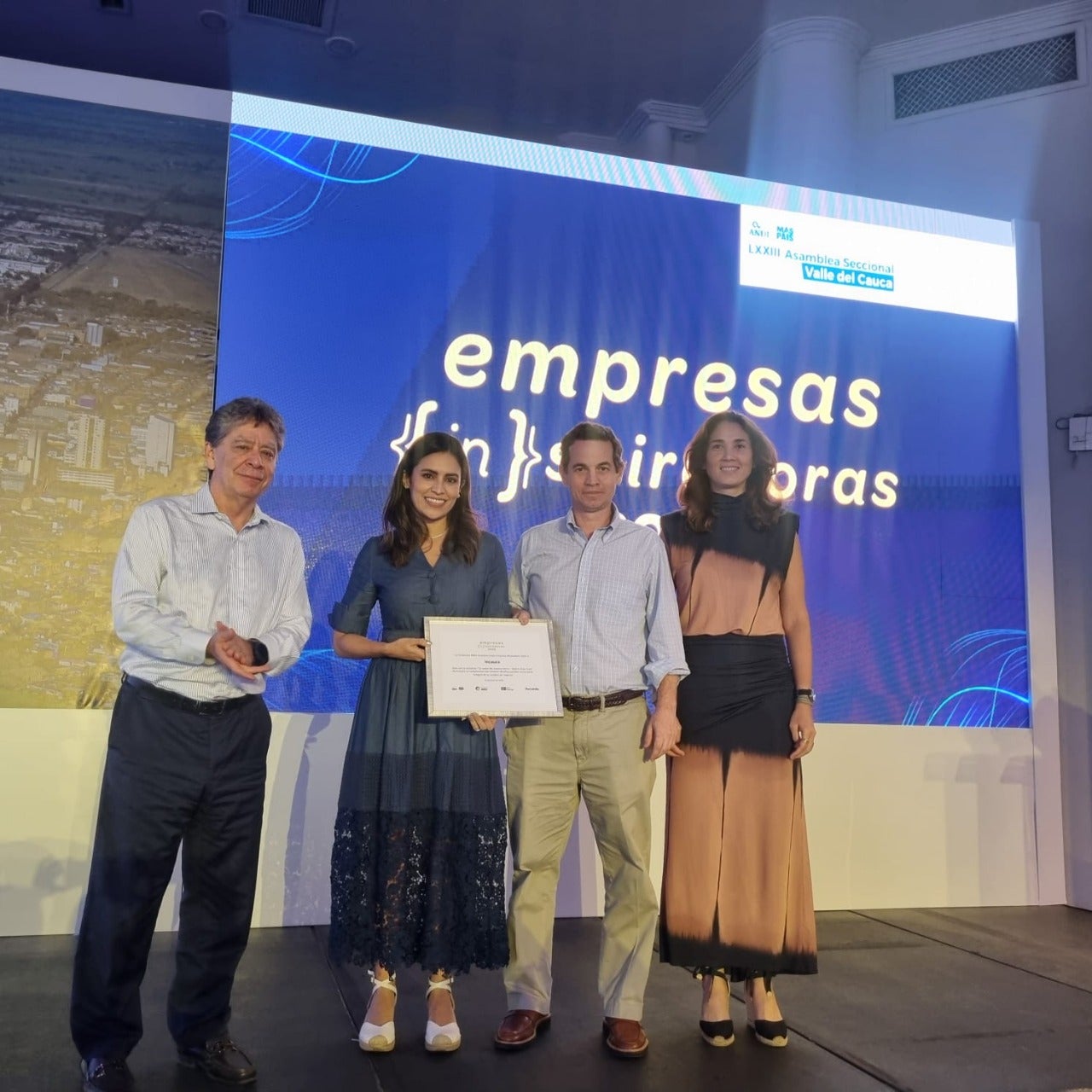 Andi reconoce a Incauca como Empresa INspiradora 2025 por proyecto con comunidades Nasa en Cauca