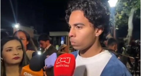 Felipe Afanador, primo de Valeria Afanador.