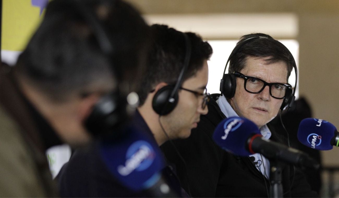 Wilson Ruíz, exministro de Justicia y precandidato presidencial, estuvo en el stand de La FM durante Encontrémonos en las Regiones, en su paso por la Tribuna RCN.