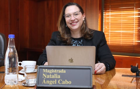 Magistrada de la Corte Constitucional, Natalia Ángel Cabo
