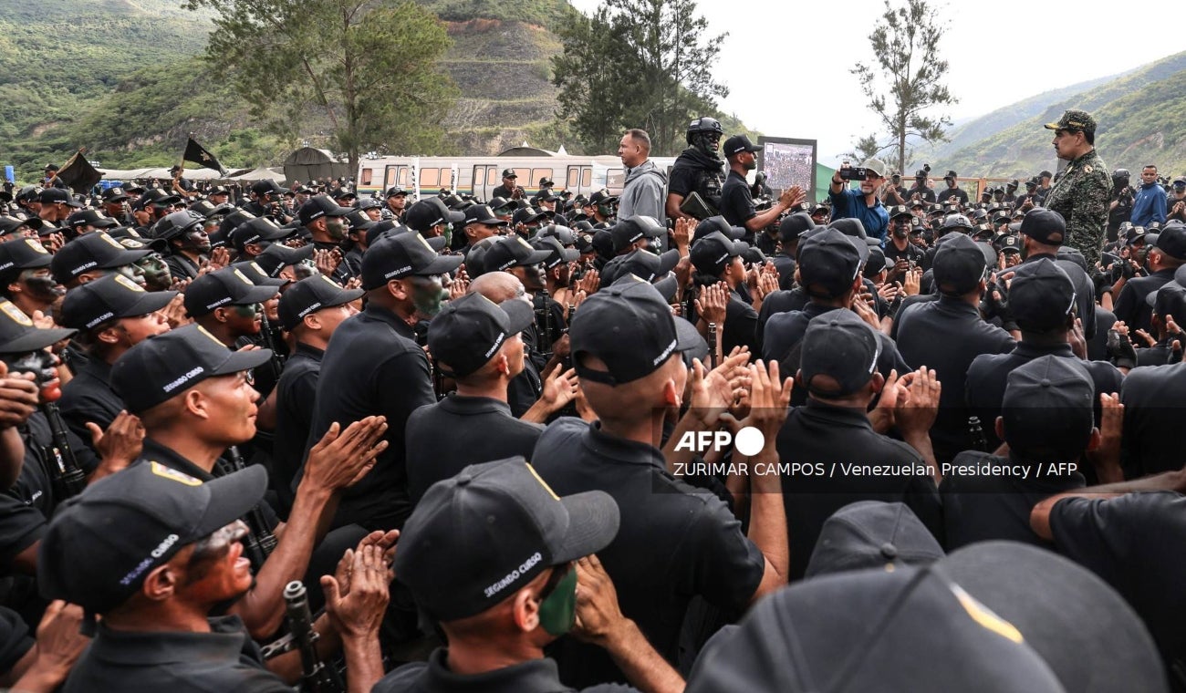 Milicianos venezolanos