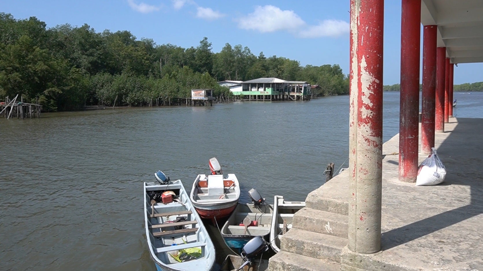 Muelle del municipio de Mosquera