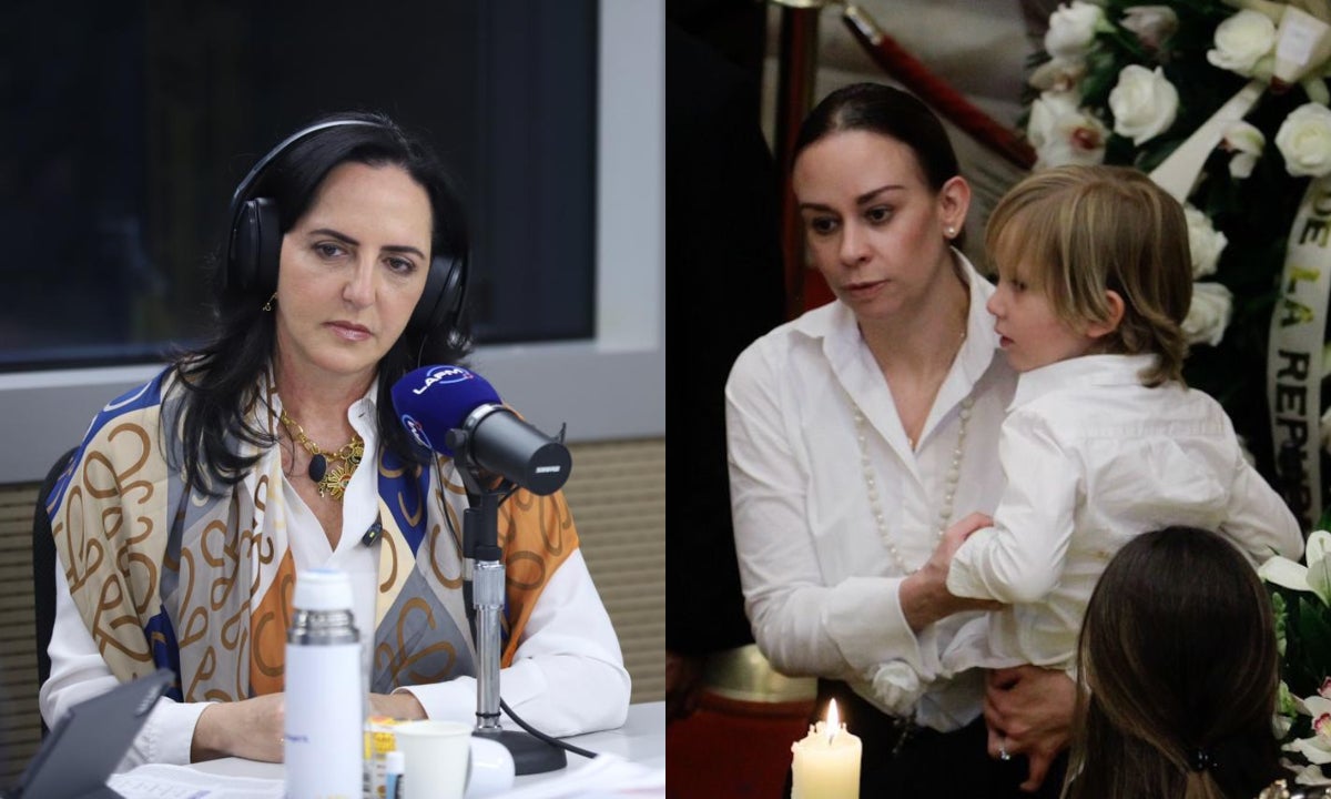 Combo de imágenes de María Fernanda Cabal y María Claudia Tarazona