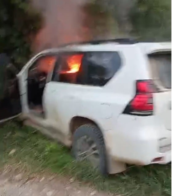 Vehículo Quemado