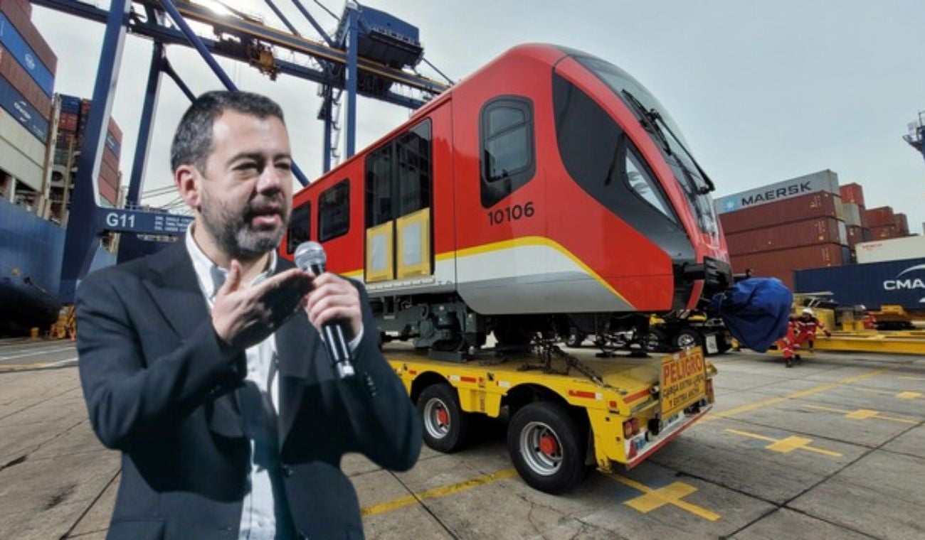 Carlos Fernando Galán da detalles del Metro de Bogotá y el primer tren que llegó en septiembre 2025