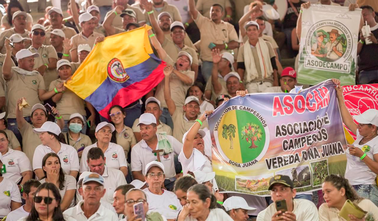 El acto se realizó en La Dorada, Caldas.
