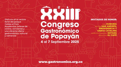 Congreso Gastronómico / Contenido Patrocinado
