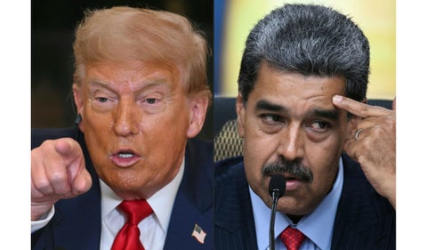 Donald Trump y Nicolás Maduro