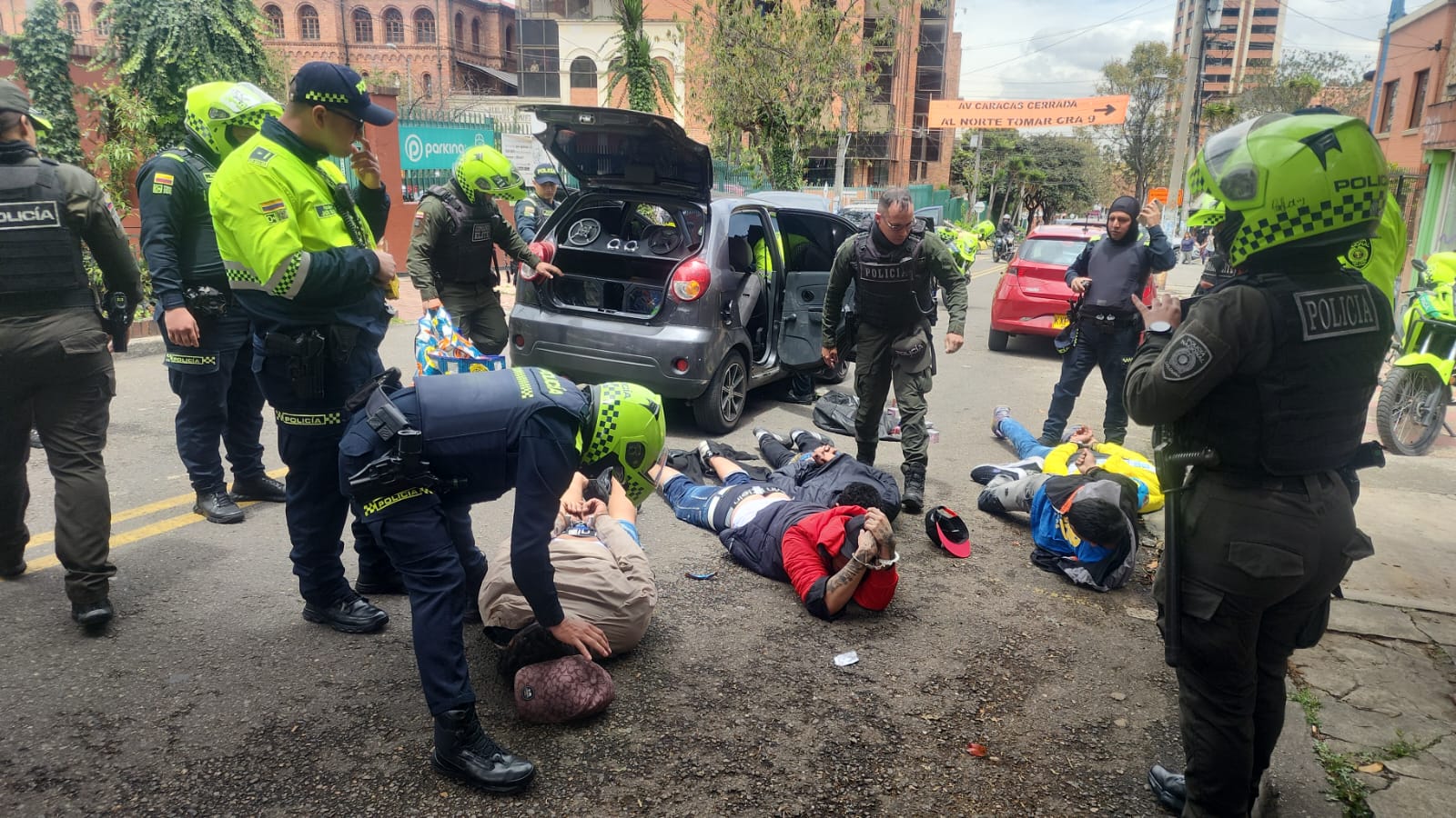 Policía detiene a banda señalada de atracos en Usaquén, Chapinero y Teusaquillo