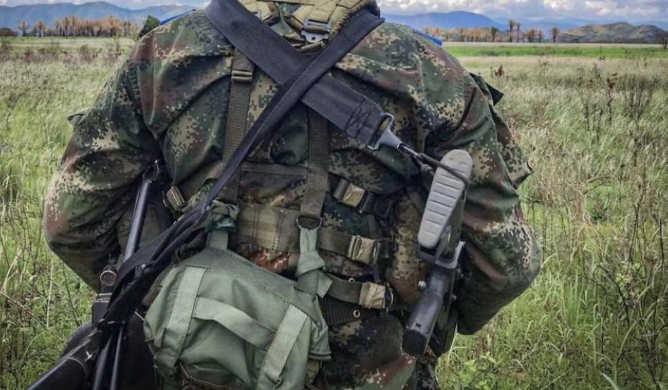 Tropas del Ejército Nacional.