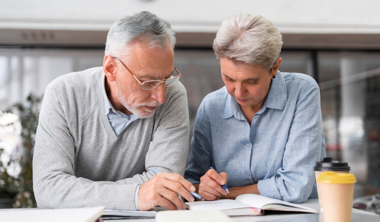 Pareja de ancianos