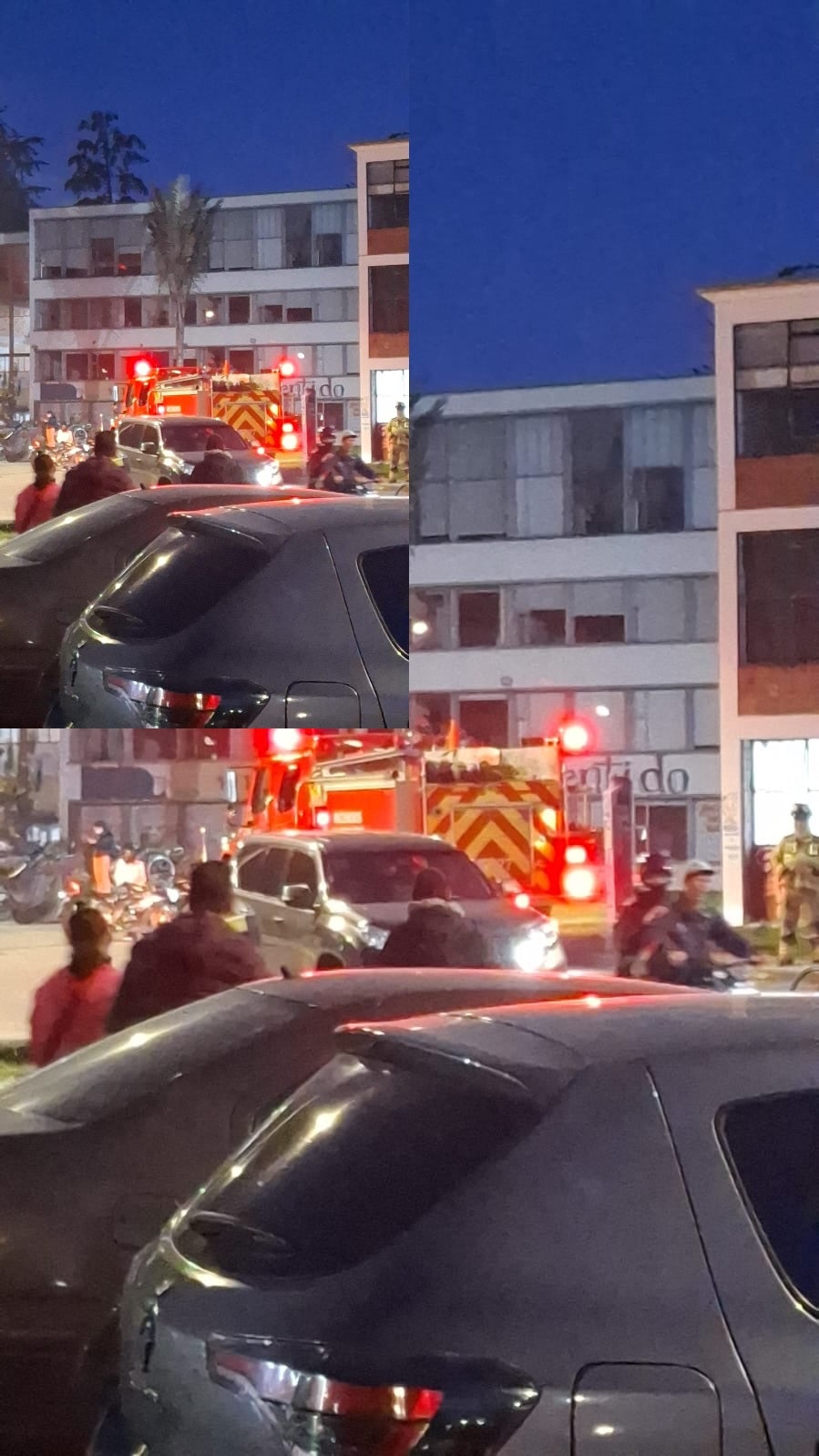 Fuertes enfrentamientos se presentaron entre encapuchados y miembros de la policía metropolitana