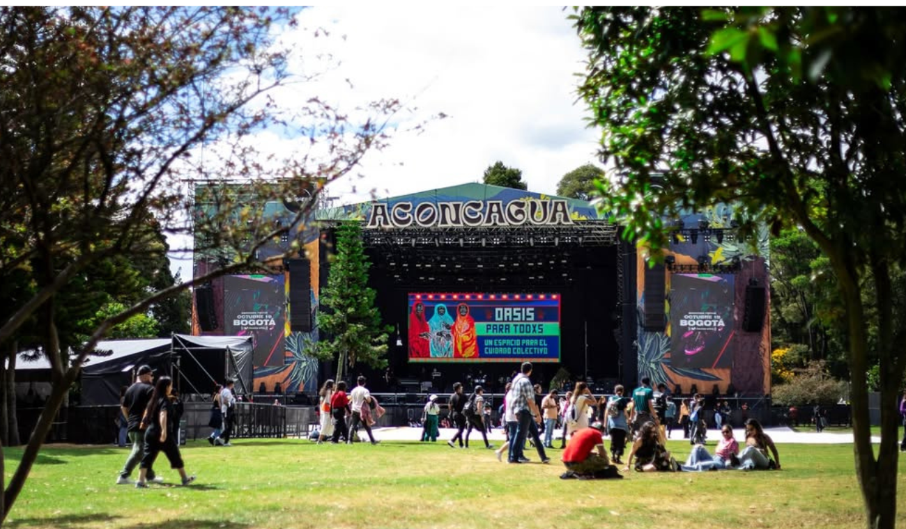 El Parque Simón Bolívar recibirá a miles de fanáticos durante dos días de conciertos.
