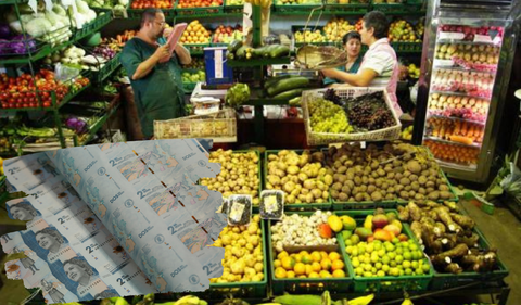 La inflación en Colombia sube a 5,10 en agosto.
