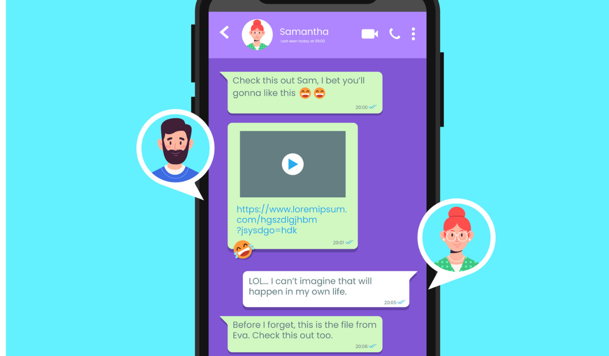 En Android y iPhone, las conversaciones pueden restaurarse al reinstalar la aplicación.