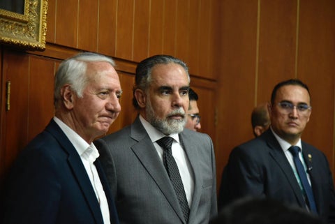 Armando Benedetti y Guillermo Alfonso Jaramillo