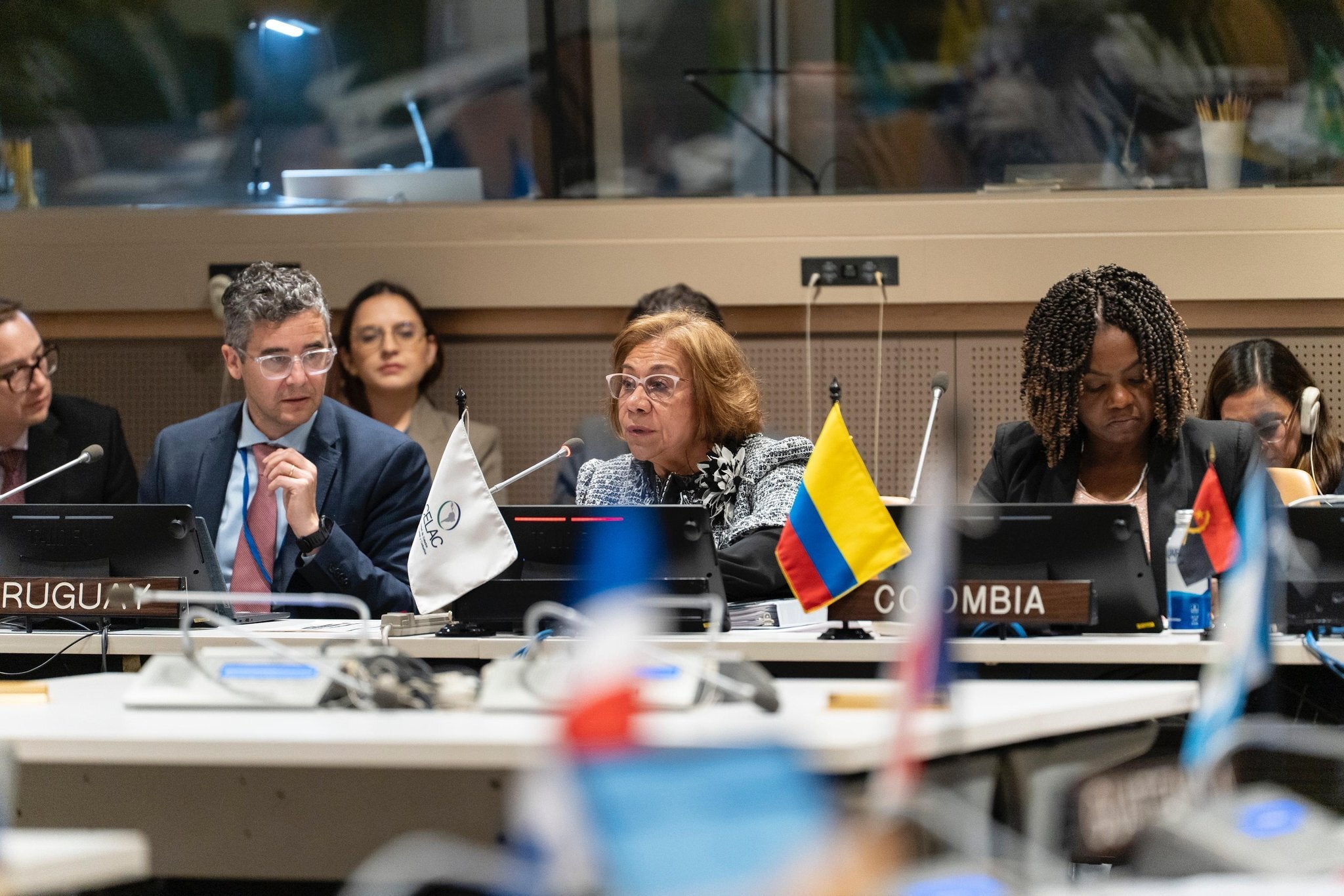 La canciller Rosa Villavicencio y la vicepresidenta Francia Márquez como representantes de Colombia en la CELAC.