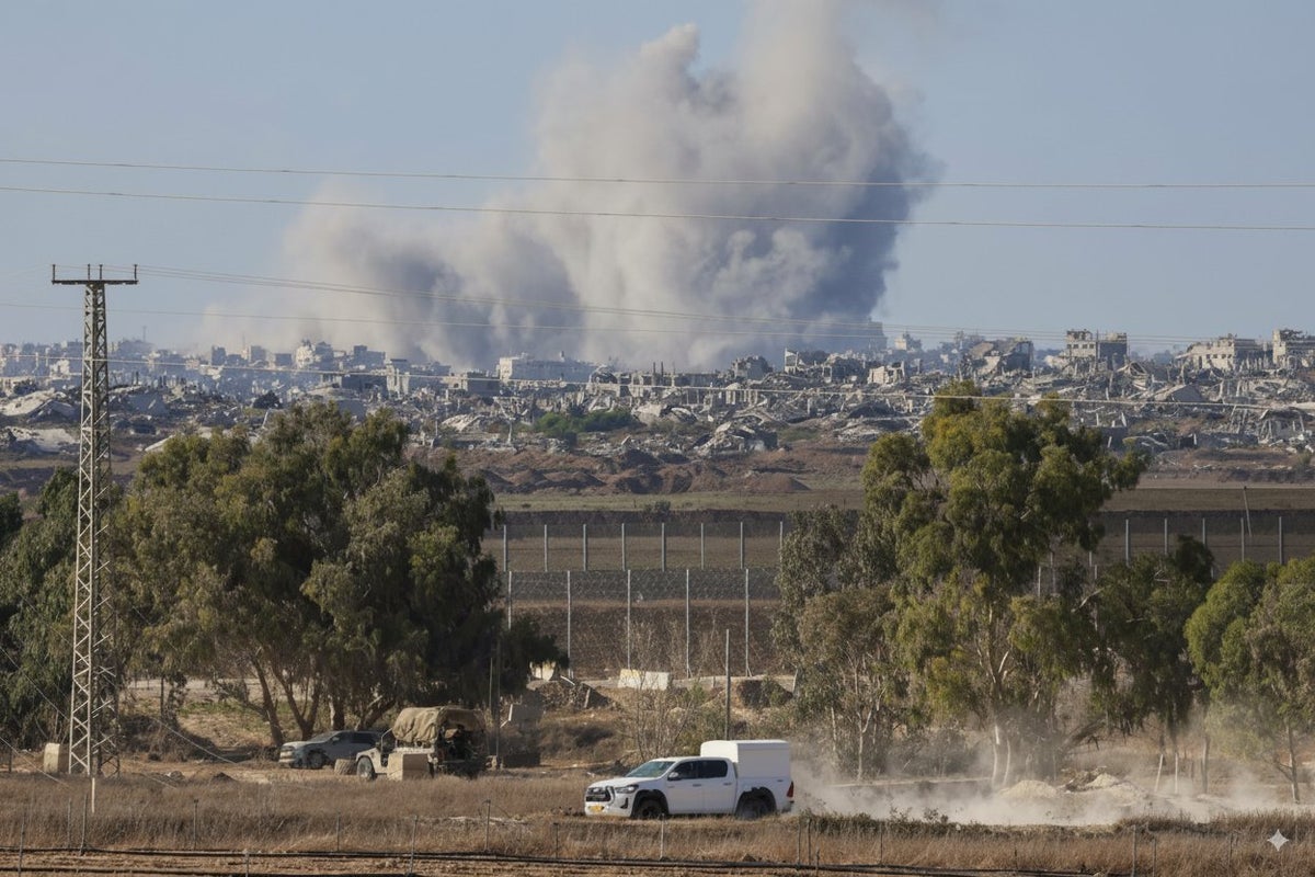 Bombardeo de Israel en Gaza
