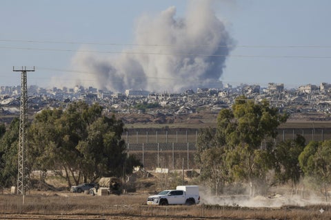Bombardeo de Israel en Gaza